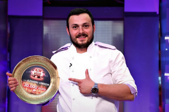 Alexandru Comerzan dispus să plătească 400 de dolari pentru o porţie de sushi. Unde va cheltui premiul de la „Chefi la cuţite“
