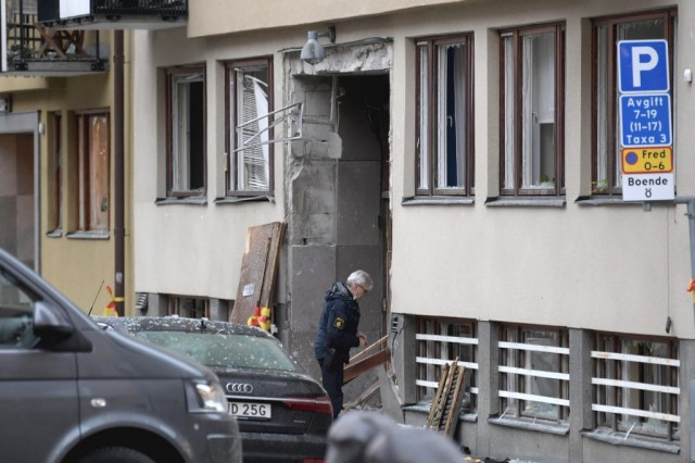 Suedia: Explozie într-un cartier select al capitalei Stockholm