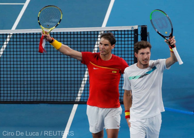 Spania a completat careul de aşi la ATP Cup din Australia