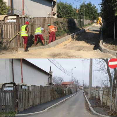 Stradă din Palazu Mare, REABILITATĂ de la zero!