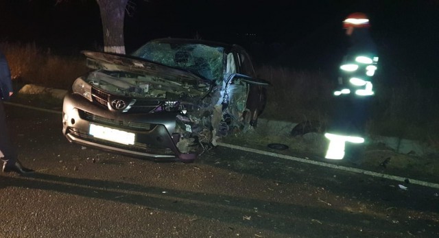 O şoferiţă din Constanţa a provocat un accident rutier în Tulcea; trei persoane au fost rănite