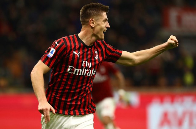 Krzysztof Piatek a fost transferat de Hertha Berlin de la AC Milan
