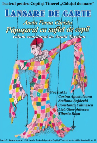 Lansare de carte la Teatrul pentru Copii și Tineret Căluțul de mare