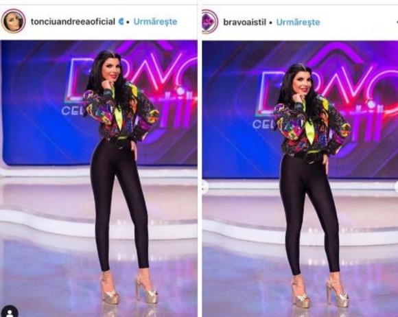 Andreea Tonciu, criticată după ce și-a editat pozele de la „Bravo, ai stil“ pentru a părea mai slabă