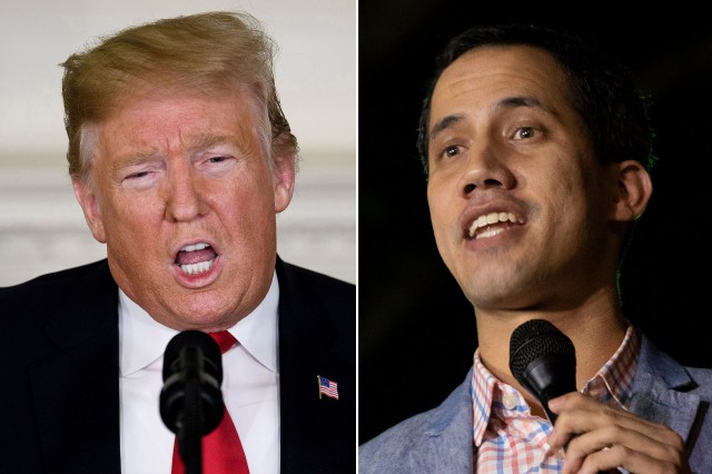 Donald Trump îl primeşte pe Juan Guaido la Casa Albă