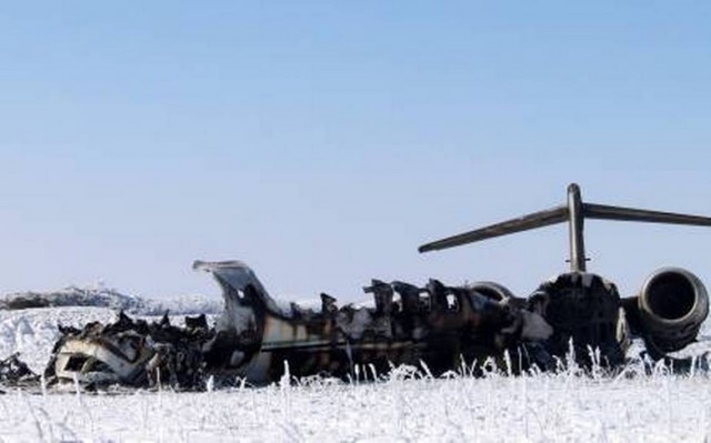 Afganistan: Armata americană a recuperat două cadavre de la locul avionului prăbuşit în provincia Ghazni