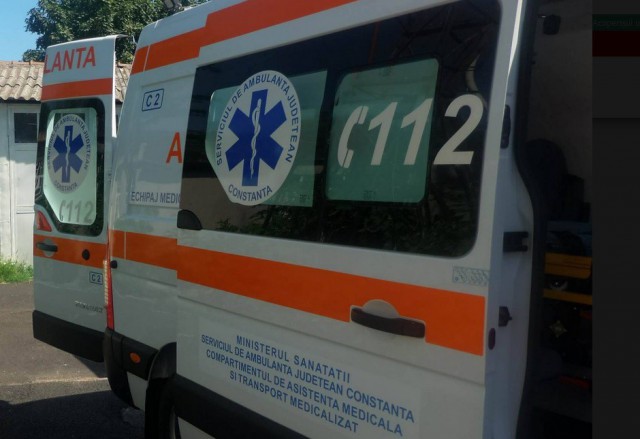 Pieton lovit de mașină în fața spitalului din Medgidia