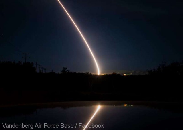 Pentagonul a testat cu succes o rachetă intercontinentală