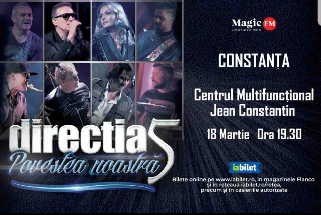 Direcția 5, în concert la Constanța