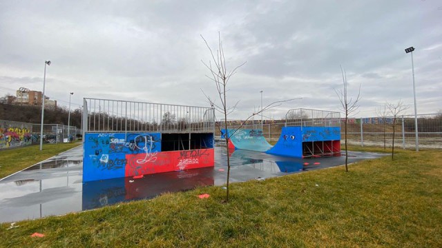 Skate Park-ul din Năvodari, din nou REABILITAT, din cauza actelor de vandalism