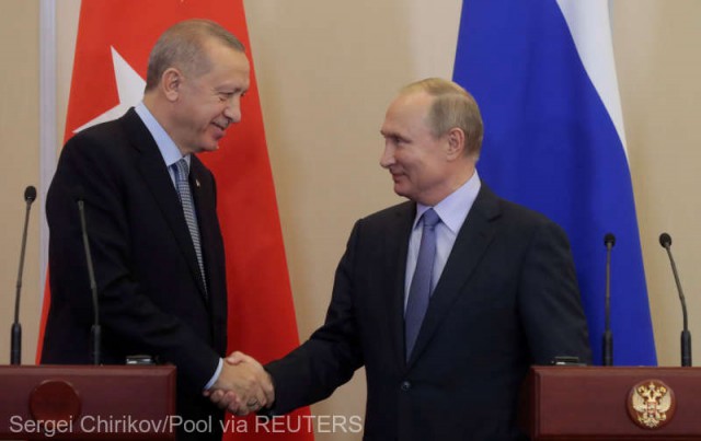Ankara anunţă că Erdogan şi Putin se vor întâlni cât de curând posibil