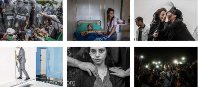 Şase fotografii din circa 74.000, în finala competiţiei World Press Photo of the Year