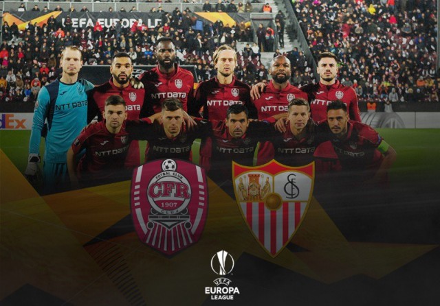 Letonul Andris Treimanis va arbitra meciul Sevilla - CFR Cluj, din Europa League