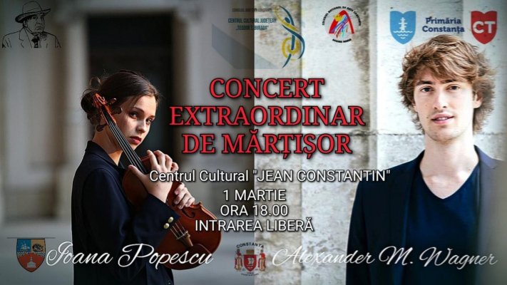 Concert Extraordinar de Mărțișor, la Centrul Multifuncțional Educativ pentru Tineret Jean Constantin