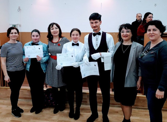 Rezultate deosebite obţinute de elevii Colegiului Economic Mangalia la Concursul pe meserii, etapa judeţeană