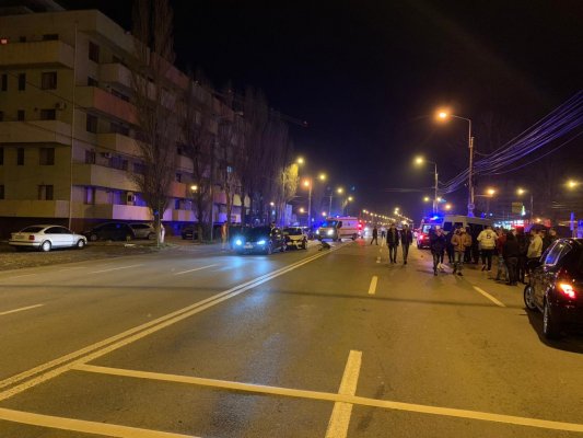 Accident rutier în zona Butoaie din Mamaia