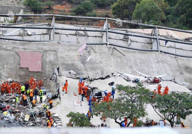 China: Cel puţin 10 morţi în prăbuşirea unui hotel-carantină