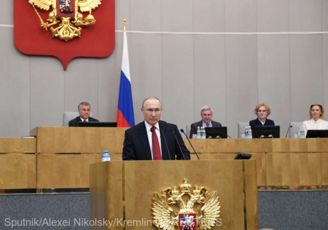 Deputaţii ruşi au adoptat în a doua lectură reforma constituţională a lui Vladimir Putin