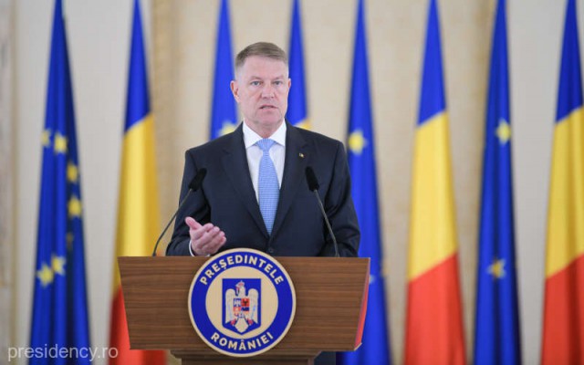 Klaus Iohannis: Am decretat stare de urgență pentru 30 de zile pe întreg teritoriul României