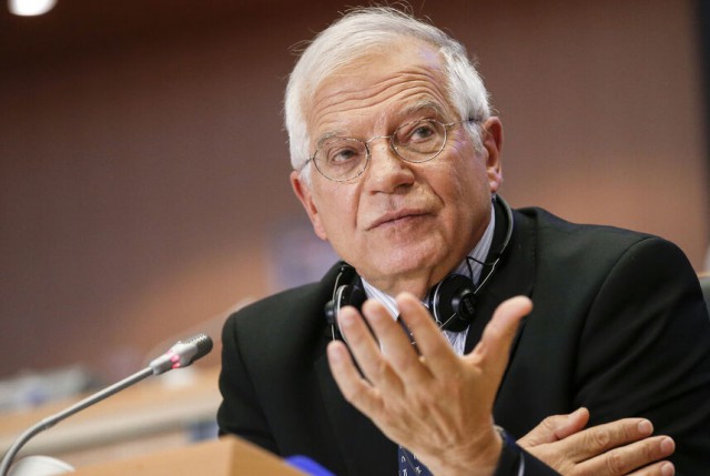 SUA: Josep Borrell apreciază vizita preşedintelui Macron la Moscova, dar nu consideră că a făcut minuni