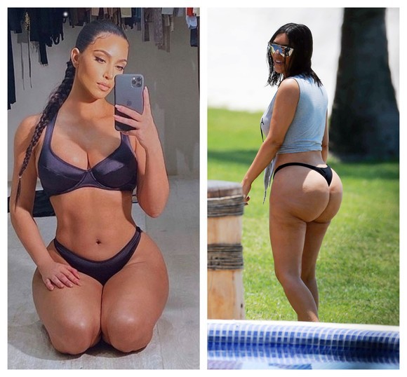 Kim Kardashian și-a scos implanturile uriașe din fund. Cum arată acum soția lui Kanye West