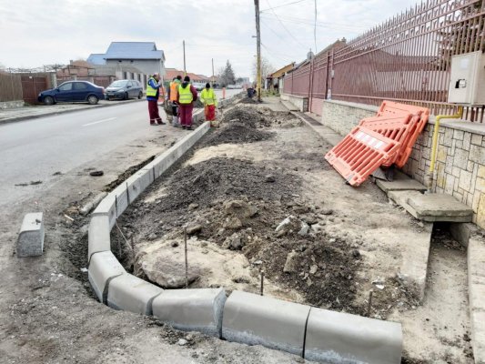 Investiții în confortul și siguranța pietonilor din Palazu Mare