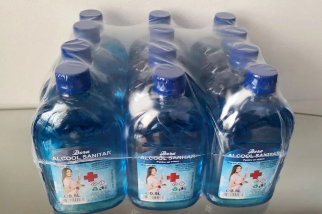 Producţia de alcool sanitar s-a triplat în ultimele săptămâni, pe fondul apariţiei cazurilor de coronavirus