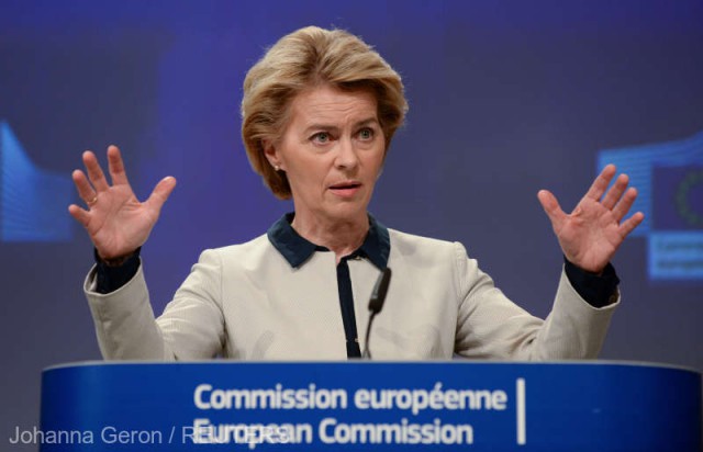 Ursula von der Leyen cere o „Uniune Europeană a sănătăţii“ şi o agenţie publică de cercetare biomedicală a UE