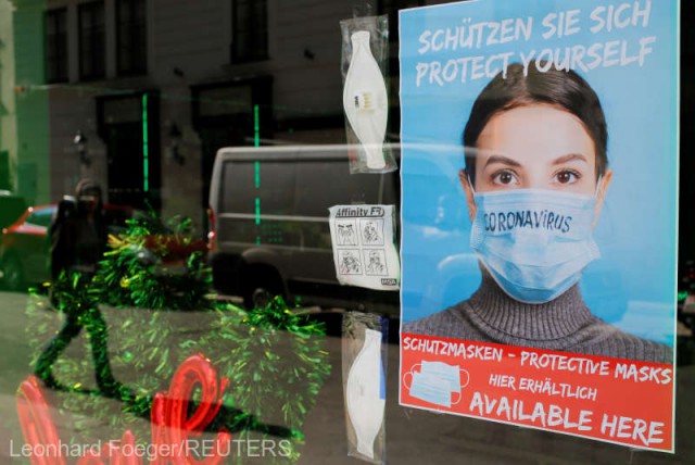 Coronavirus: Austriecii vor fi obligaţi să poarte măşti când sunt la cumpărături