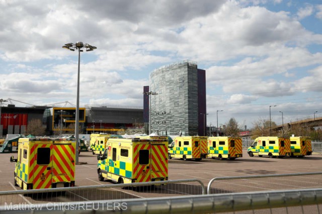Coronavirus: 761 noi decese în Marea Britanie; cazurile confirmate se apropie de 100.000