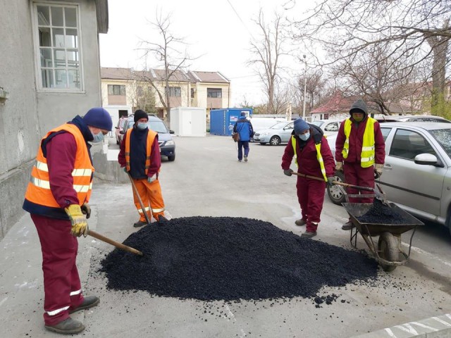 Infrastructură pietonală reabilitată la Spitalul Clinic de Pneumoftiziologie Constanța