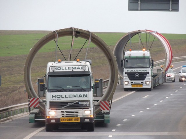 Atenție, șoferi! Transport agabaritic pe ruta PTF Nădlac II - Cataloi, Tulcea