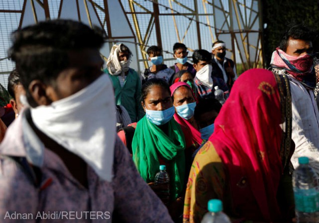 Coronavirus: În India, contagierile s-au dublat într-o săptămână, ajungând la 4.067 de cazuri