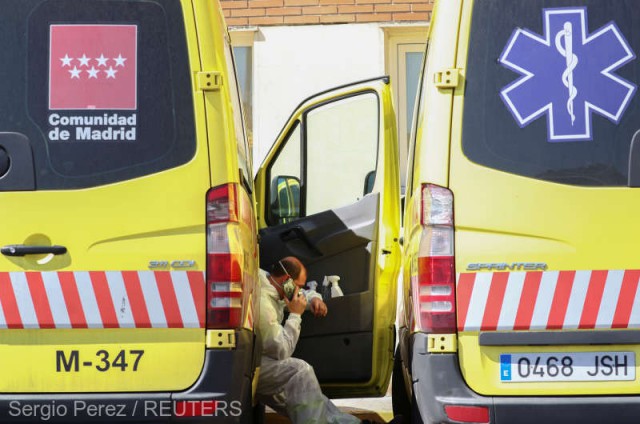 Coronavirus: Creştere uşoară a numărului deceselor în Spania