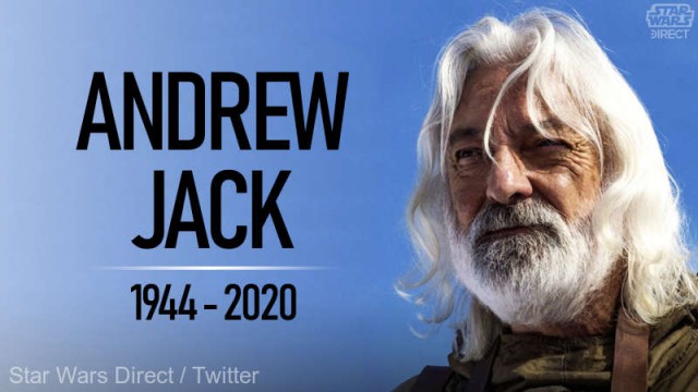 Actorul Andrew Jack, din distribuţia „Star Wars“ a decedat la 76 de ani din cauza COVID-19