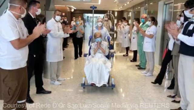 Coronavirus: O femeie de 97 de ani, cea mai vârstnică supravieţuitoare a coronavirusului din Brazilia