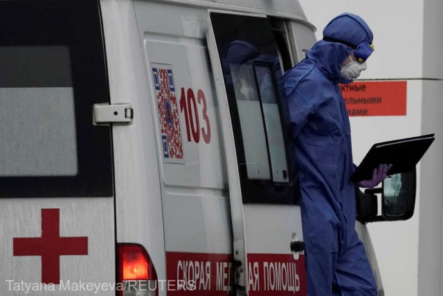 Coronavirus: Rusia a raportat o creştere zilnică record a numărului de infectări