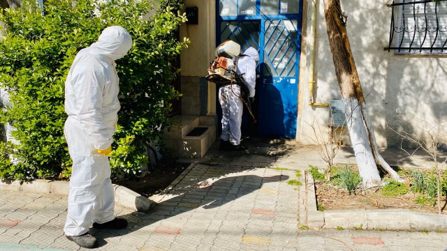 Primăria Constanța a intensificat acțiunile de dezinfecție în oraș