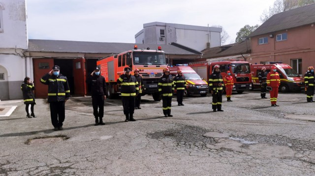 Doi pompieri din Cernavodă, pozitivi la testul Covid-19