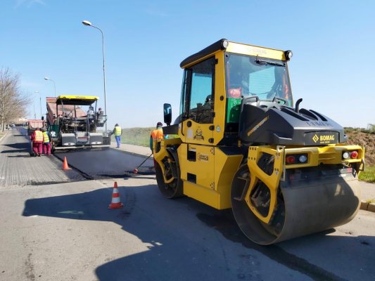Primăria Constanța continuă asfaltările