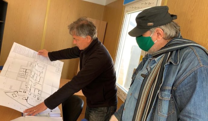 Schițe ascunse de deținuți, găsite printre zidurile Cazinoului