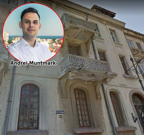 Andrei Muntmark şi-a cumpărat o clădire în Piaţa Ovidiu