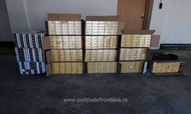 8.400 de țigarete, confiscate de polițiștii de frontieră în Portul Constanța