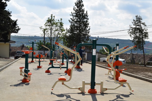 Săli de fitness în aer liber la Cernavodă