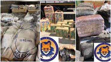 Belgia: 11,5 tone de haşiş, confiscate într-o piaţă de produse agroalimentare din Bruxelles