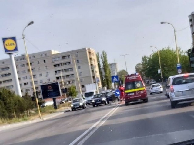 Accident rutier la Doraly: un pieton rănit