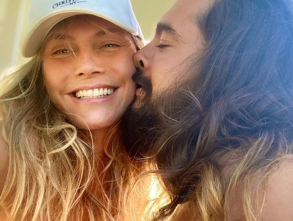 Heidi Klum i-a dansat topless soțului în grădină