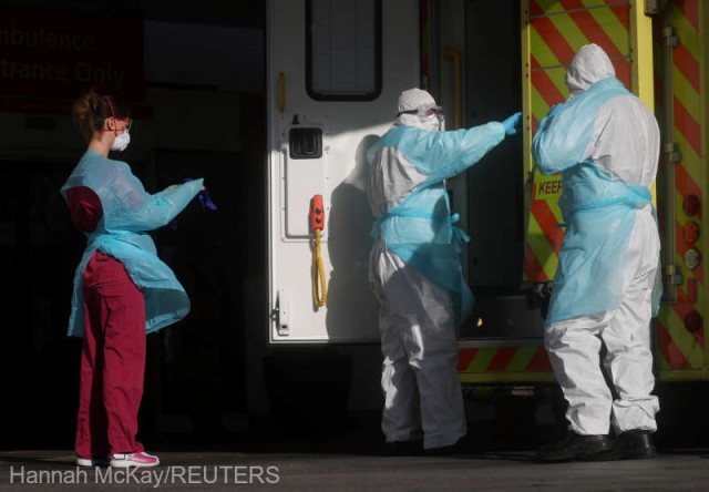 Coronavirus: Cel mai scăzut bilanţ zilnic al deceselor în Marea Britanie