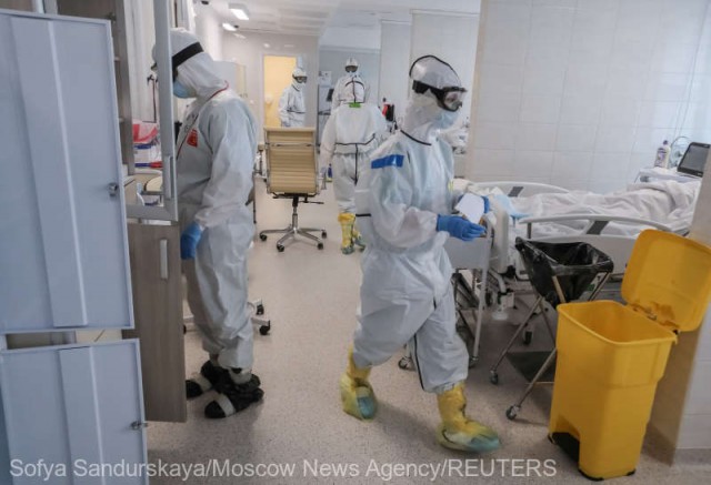 Coroavirus: Rusia raportează încă 9.709 de cazuri de contaminare şi 94 de decese