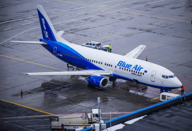Blue Air suspendă până pe 12 septembrie zborurile din România